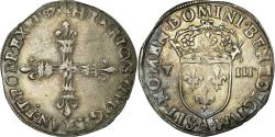 World Coins - Coin, France, 1/8 Ecu, 1587, Paris, , Silver, Sombart:4664