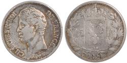 World Coins - Coin, France, Charles X, 5 Francs, 1829, Lille, , Silver, KM:728.13