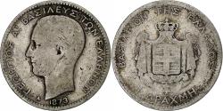 World Coins - Greece, George I, Drachma, 1873, Paris, Silver, , KM:38