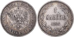 World Coins - Coin, Finland, Alexander III, Markka, 1890, Helsinki, , Silver, KM:3.2