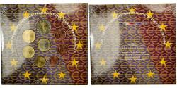World Coins - France, 1 Cent to 2 Euro, 2001,
