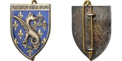 World Coins - France, 18° Régiment de Dragons, Military, Broche, Excellent Quality, Métal