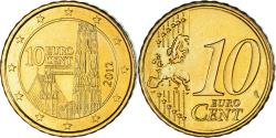 World Coins - Austria, 10 Euro Cent, 2012, Vienna, , Brass, KM:3139