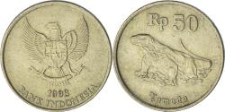 World Coins - Indonesia, 50 Rupiah, 1993