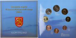 World Coins - Finland, Set 1 ct. - 2 Euro, 2001, Vantaa,