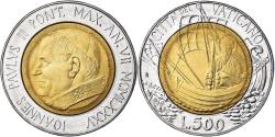 World Coins - Coin, VATICAN CITY, John Paul II, 500 Lire, 1985, FDC, , Bi-Metallic