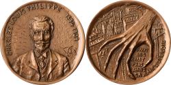 World Coins - France, Medal, Charles Louis Philippe, 1981, Bronze,