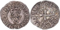 World Coins - Coin, France, Henri V, Florette, 1419-1422, Rouen, , Silver, Ciani:589