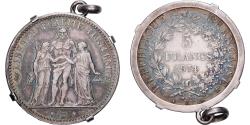 World Coins - France, 5 Francs, Hercule, 1874, Paris, Silver, , KM:820.1