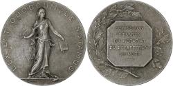 World Coins - France, Medal, Commission d'Examen du Notariat, Nord, n.d., Silver, Coudray