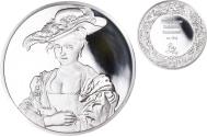 World Coins - France, Medal, Peinture, Rubens, Portrait de Susanne Fourment, 1980, Proof