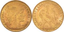 World Coins - Coin, France, Marianne, 10 Francs, 1910, Paris, , Gold, KM:846