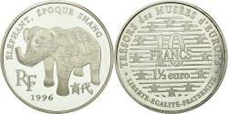 World Coins - Coin, France, 10 Francs-1.5 Euro, 1996, Paris, , Silver, KM:1123