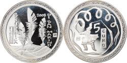 World Coins - San Marino, 5 Euro, Jeux d'été de Pékin, 2008, Rome, BE, , Silver