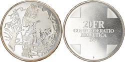 World Coins - Coin, Switzerland, Pont du Diable, 20 Francs, 1994, Proof, , Silver