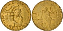 World Coins - Coin, San Marino, 200 Lire, 1994, , Aluminum-Bronze, KM:313