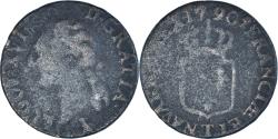 World Coins - Coin, France, Louis XVI, 1/2 Sol, 1790, Nantes, , Copper, KM:586.14