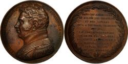 World Coins - France, Medal, Mort du Duc de Berry, 1820, Caqué, , Copper