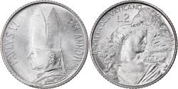 World Coins - Coin, VATICAN CITY, Paul VI, 2 Lire, 1966, Roma, , Aluminum, KM:85