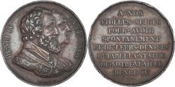 World Coins - France, Medal, Louis XVIII, Rétablissement de la statue d'Henri IV, History