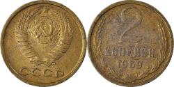 World Coins - Coin, Russia, 2 Kopeks, 1969