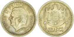 World Coins - Coin, Monaco, 2 Francs, 1943, Paris, , Cupro-Aluminium, Gadoury:134