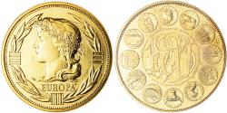 World Coins - France, Medal, Ecu Europa, Marianne, Politics, 1993, Rodier,