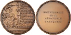 World Coins - France, Medal, Révolution Française, La Convention, History, 1987, Pépin