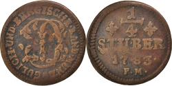 World Coins - Coin, German States, JULICH-BERG, Karl Theodor, 1/4 Stüber, 1784,
