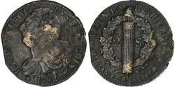 World Coins - France, Louis XVI, 2 sols François, 1792 / AN 4, Lille, Bronze,