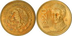 World Coins - Coin, Mexico, 20 Pesos, 1989, Mexico City, , Brass, KM:508