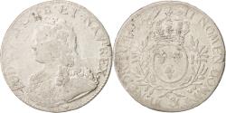 World Coins - Coin, France, Louis XV, Écu aux branches d'olivier, Ecu, 1736, Aix,