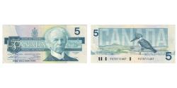 World Coins - Banknote, Canada, 5 Dollars, 1986, KM:95a2, AU(55-58)