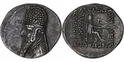Ancient Coins - Parthia (Kingdom of), Mithradates II, Drachm, 121-91 BC, Rhagai, Silver