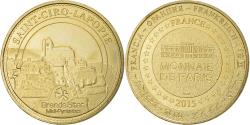 World Coins - France, Token, 46/ Saint-Cirq-Lapopie - Grand site, 2015, Copper-nickel