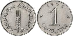 World Coins - France, Centime, Épi, 1963, Paris, Stainless Steel, , Gadoury:91