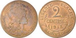 World Coins - Coin, France, Dupuis, 2 Centimes, 1913, Paris, , Bronze, KM:841
