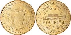 World Coins - France, Token, Touristic token, Paris - Tour Montparnasse n°1, 2001, MDP