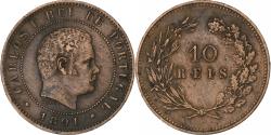 World Coins - Portugal, Carlos I, 10 Reis, 1891, Portugal Mint, Bronze, , KM:532