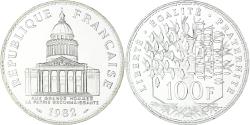 World Coins - Coin, France, Panthéon, 100 Francs, 1982, Paris, série FDC, , Silver
