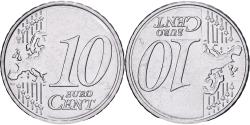 World Coins - Eurozone, 10 Centimes, Pattern, Undated (2005), White Metal,