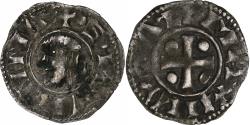 World Coins - Archbishopric of Vienne, Denier, ca. 1200-1250, Vienne, Billon,