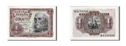 World Coins - Banknote, Spain, 1 Peseta, 1953, 1953-07-22, UNC(65-70)