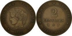World Coins - Coin, France, Cérès, 2 Centimes, 1886, Paris, , Bronze, KM:827.1
