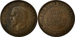 World Coins - Coin, France, 10 Centimes, 1853, Lille, , Bronze, KM:M24, Gadoury:249c