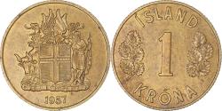 World Coins - Coin, Iceland, Krona, 1957