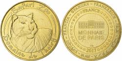 World Coins - France, Token, Domaine de Thoiry - Safari Zoo - Le tigre, 2017, Copper-nickel