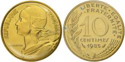 World Coins - Coin, France, Marianne, 10 Centimes, 1985, Paris, , Aluminum-Bronze