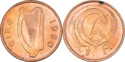 World Coins - Coin, IRELAND REPUBLIC, 1/2 Penny, 1980, , Bronze, KM:19