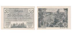 World Coins - Banknote, Germany, Stecklenberg, 50 Pfennig, paysage, 1921, UNC(63), Mehl:1258.2